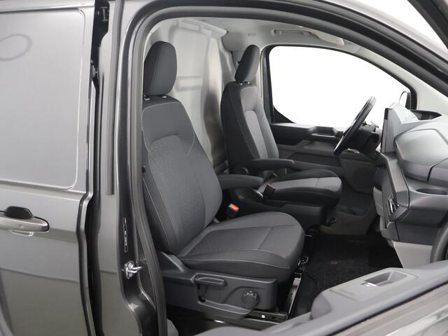 Ford TRANSIT CUSTOM e-Transit 340 | L2 H1 | LIMITED | 65 kWh | 218 PK | 328 KM WLTP | ADAPTIVE CRUISE | LED | STOELVERWARMING | PARKEERPAKKET | NAVIGATIE | 2-ZITS | LAADRUIMTE PAKKET | SNEL LADEN | CARPLAY / ANDROID AUTO | 2300 KG AHW