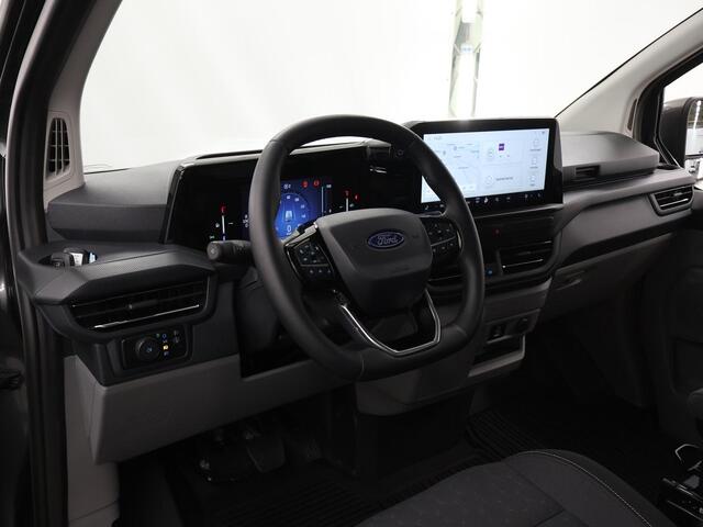 Ford TRANSIT CUSTOM e-Transit 340 | L2 H1 | Limited | 65 kWh | 218 PK | Cruise Control Adaptief | LM Velgen | 2-zits | Navigatie | Parkeercamera | Stoelverwarming | LED Koplampen | Snel-lader | Apple Carplay / Android Auto
