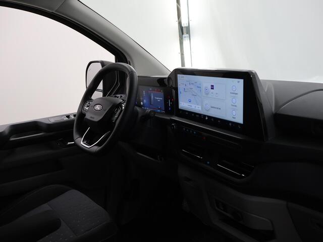 Ford TRANSIT CUSTOM e-Transit 340 | L2 H1 | Limited | 65 kWh | 218 PK | Cruise Control Adaptief | LM Velgen | 2-zits | Navigatie | Parkeercamera | Stoelverwarming | LED Koplampen | Snel-lader | Apple Carplay / Android Auto