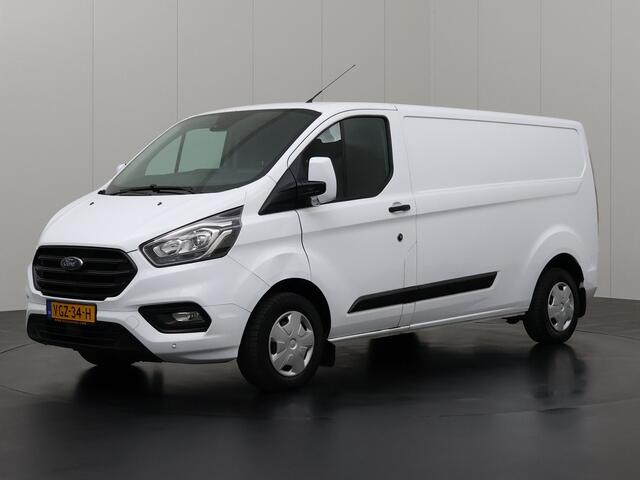 Ford TRANSIT CUSTOM 2.0TDCI 130PK Lang | Achterdeuren | Airco | Cruise | 3-Persoons | 2800Kg Trekhaak