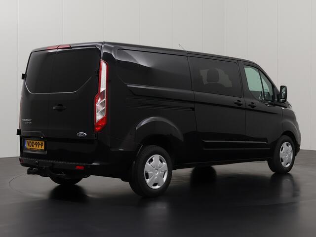 Ford TRANSIT CUSTOM 2.0TDCI 130PK Automaat Dubbele Cabine Limted Lang | Navigatie | Camera | Airco | 2xSchuifdeur | Trekhaak