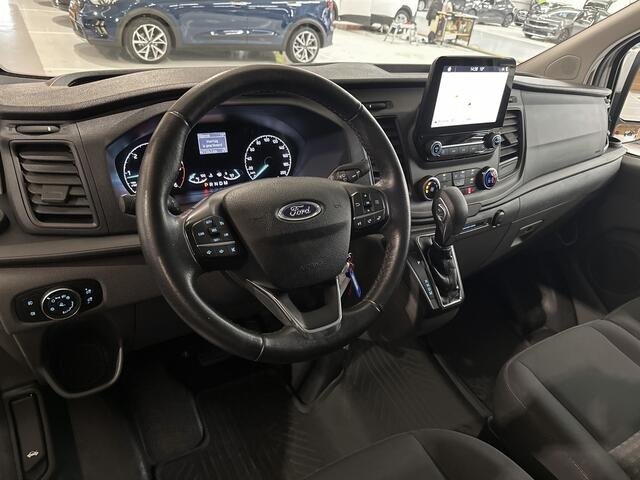 Ford TRANSIT CUSTOM 340 2.0 TDCI Automaat 131PK H2 Trend 3Pers. *ideaal voor Camper* Navigatie / Pdc./ Airco / Safety&Comfort pack / Driver assist / Stoelverwarming / Distributie vv.bij 36.126 KM / / Apk nieuw