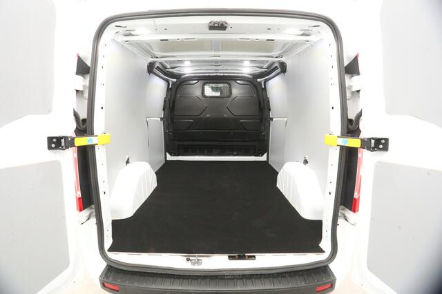 Ford TRANSIT CUSTOM 280 2.0 TDCI L1H1 | MARGE | Aut. | Airco | Camera | Cruise | 3-Zits | Schuifdeur L+R | Trekh. | Stoelverw.