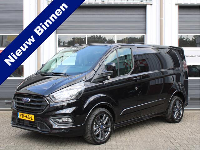 Ford TRANSIT CUSTOM 290 2.0 TDCI 170PK L1H1 Sport Automaat /NAVI/PDC/Leder/LED/Lane assist/DAB+/Trekhaak/Apple carplay/Voorruitverw./cruise control/NAP! 1e eig!
