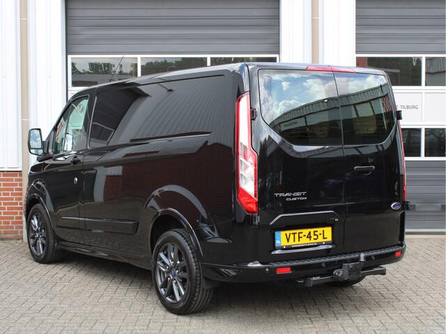 Ford TRANSIT CUSTOM 290 2.0 TDCI 170PK L1H1 Sport Automaat /NAVI/PDC/Leder/LED/Lane assist/DAB+/Trekhaak/Apple carplay/Voorruitverw./cruise control/NAP! 1e eig!