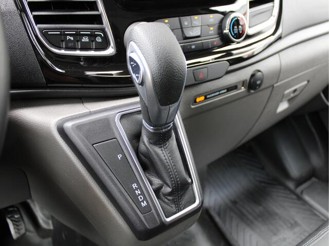 Ford TRANSIT CUSTOM 290 2.0 TDCI 170PK L1H1 Sport Automaat /NAVI/PDC/Leder/LED/Lane assist/DAB+/Trekhaak/Apple carplay/Voorruitverw./cruise control/NAP! 1e eig!