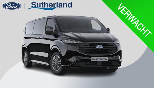 Ford TRANSIT CUSTOM 340 2.5 PHEV L2H1 Limited 233pk | Kombi | Incl. BTW/BPM | Dubbele zijschuifdeur | Privacy Glass | Inklapbare trekhaak | 17 inch lichtmetalen velgen | Driver Assistance Pack Premium | Verwarmbaar stuurwiel