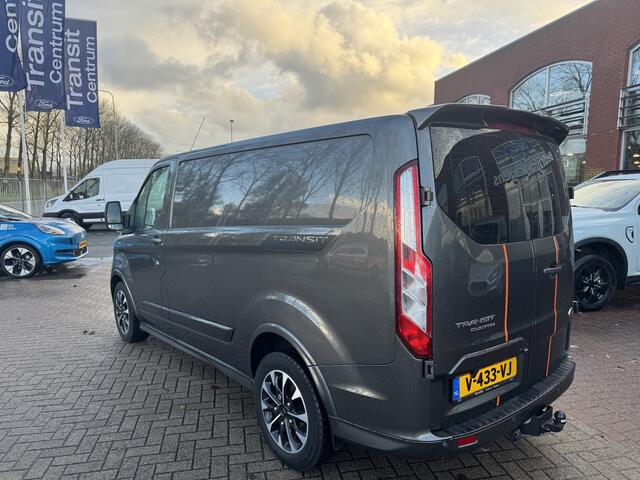 Ford TRANSIT CUSTOM 310 170PK 2.0 TDCI L1H1 Sport | Half leder | Trekhaak | Navigatie |