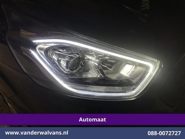 Ford TRANSIT CUSTOM 2.0 TDCI 130pk Automaat L2H1 Euro6 Airco | Apple Carplay | Android Auto | LED | Cruisecontrol Verwarmde voorruit, Parkeersensoren, Bijrijdersbank