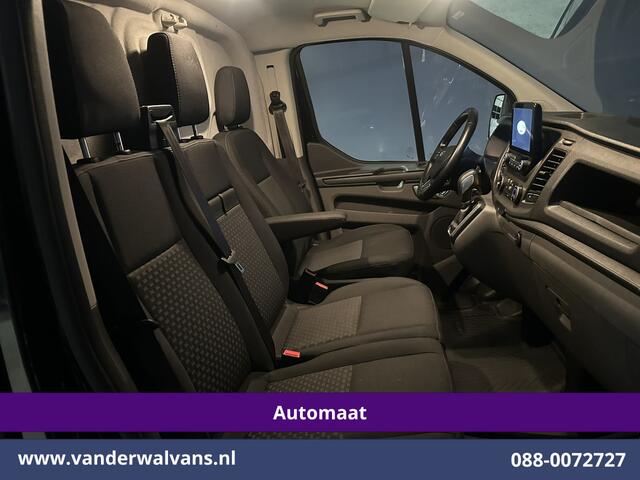 Ford TRANSIT CUSTOM 2.0 TDCI 130pk Automaat L2H1 Euro6 Airco | Apple Carplay | Android Auto | LED | Cruisecontrol Verwarmde voorruit, Parkeersensoren, Bijrijdersbank