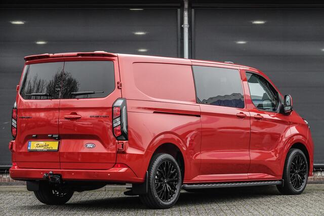 Ford TRANSIT CUSTOM L2H1 Dubbel Cabine 2.0Tdci 170Pk Aut. | Limited | 360° Camera | 2x Schuifdeur | Spoilerpack | 19" | Artisan Red
