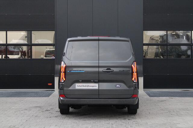 Ford TRANSIT CUSTOM E-Transit 340 L2H1 Limited 65 kWh 218pk - LED - 360 Camera - B&O - ACC - Navi - Stoel/Stuurverwarming - Rijklaar