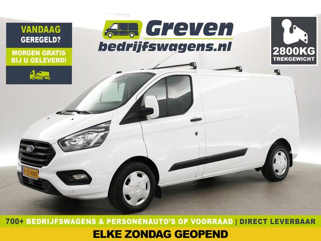 Ford TRANSIT CUSTOM 340 2.0 TDCI 170PK L2H1 | 2800KG Trekgew. | Trekh. | Airco | 3-Zits | Cruise | Parkeersens.