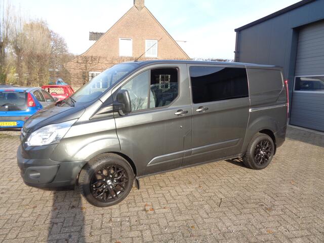 Ford TRANSIT CUSTOM 270 2.0 TDCI L1H1 Limited DC Dubbel cabine, navigatie, trekhaak, 18 inch LMV, camera, 170 PK !!