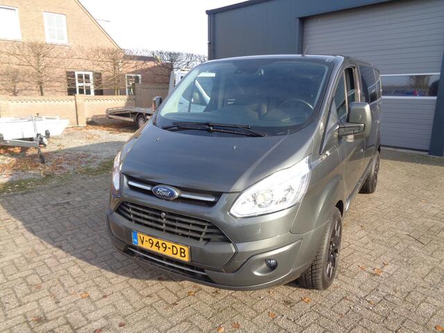 Ford TRANSIT CUSTOM 270 2.0 TDCI L1H1 Limited DC Dubbel cabine, navigatie, trekhaak, 18 inch LMV, camera, 170 PK !!
