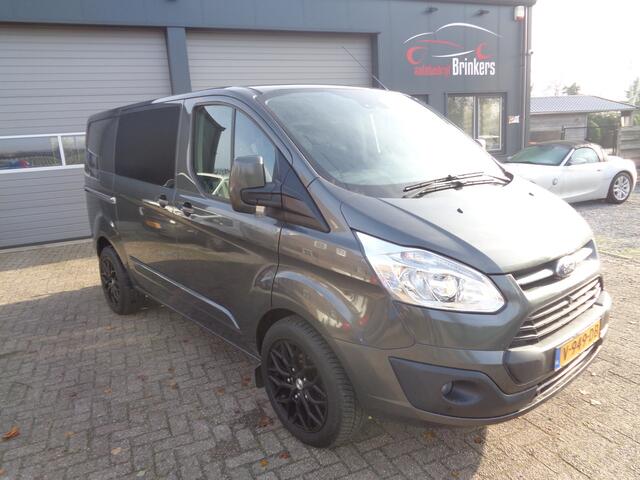 Ford TRANSIT CUSTOM 270 2.0 TDCI L1H1 Limited DC Dubbel cabine, navigatie, trekhaak, 18 inch LMV, camera, 170 PK !!