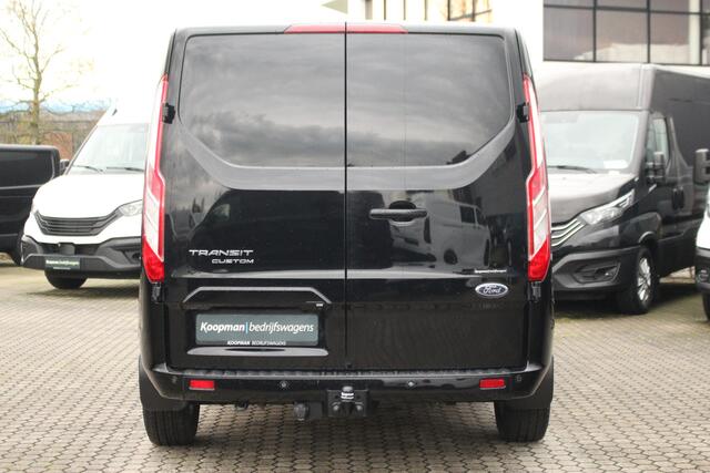 Ford TRANSIT CUSTOM 320 2.0TDCI 170pk L2H1 Limited DC | Automaat | L+R Zijdeur | Trekhaak | Camera | Carplay/Android | | Lease 537,- p/m