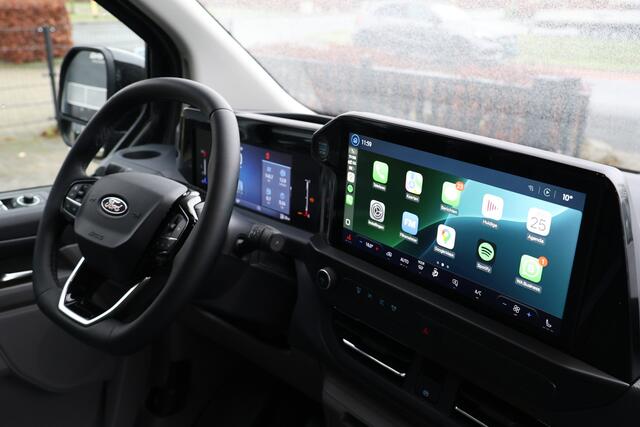 Ford TRANSIT CUSTOM 320 2.0 TDCI L2H1 170 PK | BPM VRIJ | ACC | Blind Spot | Navigatie | Camera | CarPlay | Lane Assist | Stoelverwarming | Raptor Edition | L+R Schuifdeur | 3-Zitter