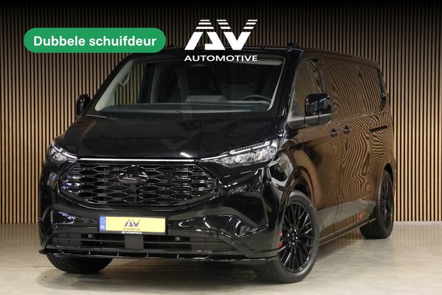 Ford TRANSIT CUSTOM E-Transit 320 L2H1 Limited 65 kWh 218 PK | 328 KM Range | ACC | Blind Spot | L+R Schuifdeur | LED Koplampen + achterlichten | Stuur- en stoelverwarming | CarPlay | Camera | Zero Emission