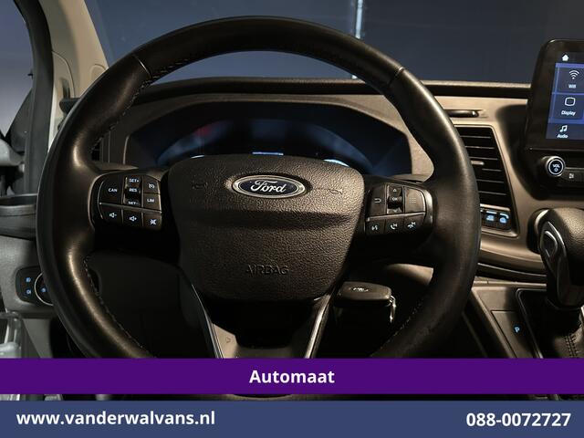 Ford TRANSIT CUSTOM 2.0 TDCI 131pk Automaat L2H1 Euro6 Airco | Apple Carplay | Cruisecontrol | Android Auto verwarmde voorruit, Parkeersensoren, Bijrijdersbank