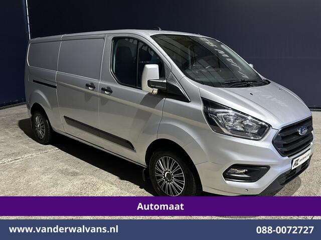 Ford TRANSIT CUSTOM 2.0 TDCI 131pk Automaat L2H1 Euro6 Airco | Apple Carplay | Cruisecontrol | Android Auto verwarmde voorruit, Parkeersensoren, Bijrijdersbank