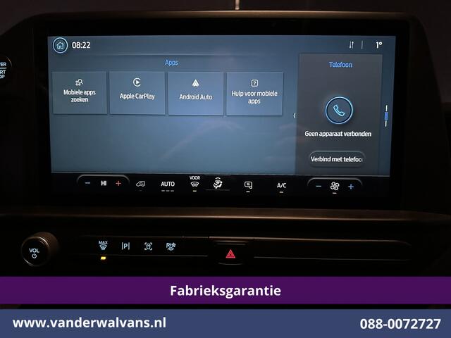 Ford TRANSIT CUSTOM 2.0 TDCI 136pk L2H1 Fabrieksgarantie Euro6 Airco | Camera | LED | Apple Carplay | Android Auto | Cruisecontrol Parkeersensoren, Bijrijdersbank
