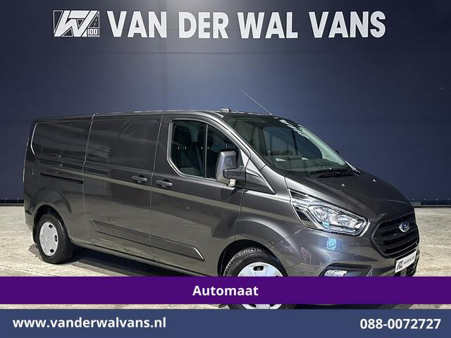 Ford TRANSIT CUSTOM 2.0 TDCI 130pk Automaat L2H1 Euro6 Airco | Apple Carplay | Android Auto | LED | Cruisecontrol Parkeersensoren, Verwarmde voorruit, Bijrijdersbank