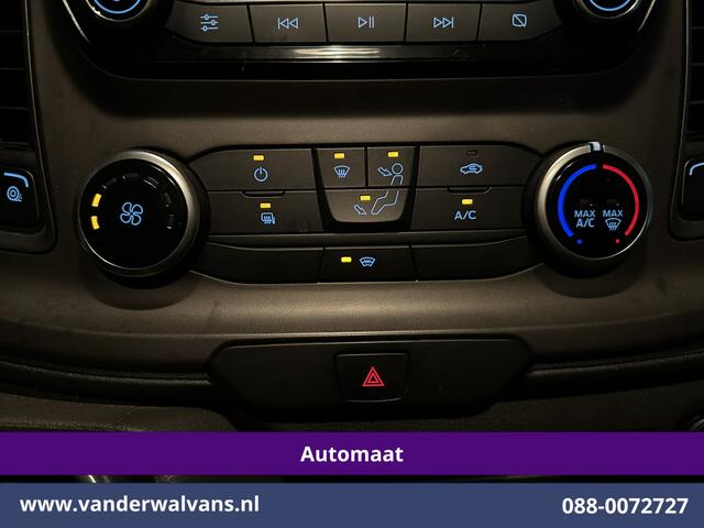 Ford TRANSIT CUSTOM 2.0 TDCI 130pk Automaat L2H1 Euro6 Airco | Apple Carplay | Android Auto | LED | Cruisecontrol Parkeersensoren, Verwarmde voorruit, Bijrijdersbank