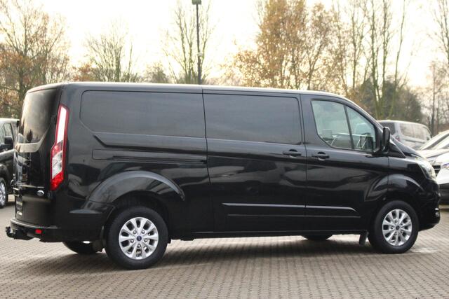 Ford TRANSIT CUSTOM 300 2.0TDCI 170pk L2H1 Limited | Automaat | L+R Zijdeur | Camera | Trekhaak | Carplay/Android | Cruise | Lease 414,- p/m