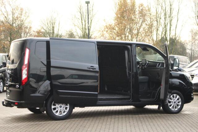 Ford TRANSIT CUSTOM 300 2.0TDCI 170pk L2H1 Limited | Automaat | L+R Zijdeur | Camera | Trekhaak | Carplay/Android | Cruise | Lease 414,- p/m