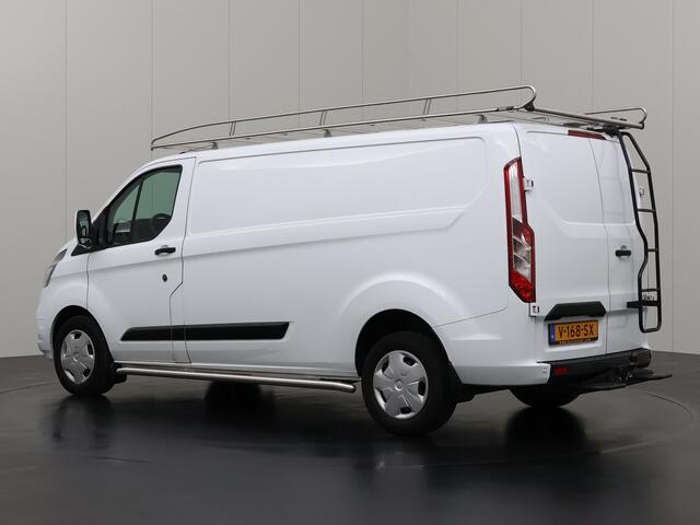 Ford TRANSIT CUSTOM 2.0TDCI Lang Imperiaal | Trekhaak | Airco | Cruise | 3-Persoons | Betimmering
