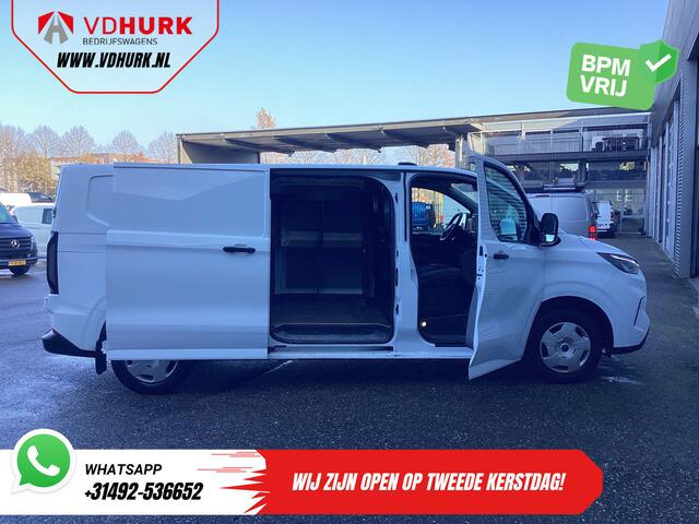 Ford TRANSIT CUSTOM 2.0 TDCI 150 pk L2 Trend BPM VRIJ! LED/ CarPlay/ Stoelverw./ Camera/ Climate/ Virtual Cockpit/ PDC/ Cruise/ DAB