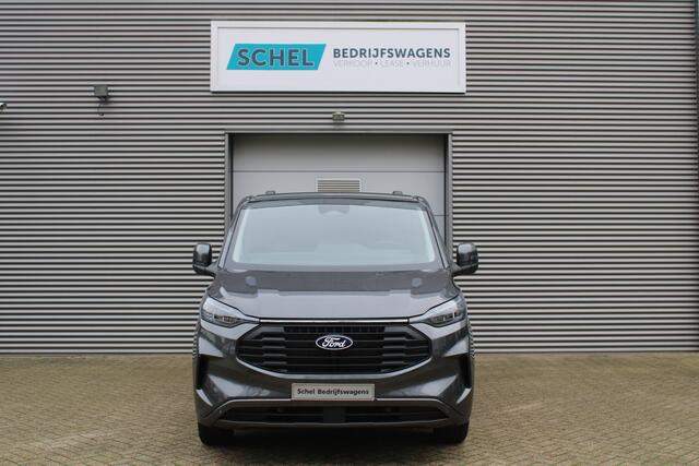 Ford TRANSIT CUSTOM 320 2.0 TDCI L2H1 Limited 170pk - 1+1 Stoelopstelling - 2x Schuifdeur - Adaptive Cruise - Verwarmd stuur - Blind spot - Navigatie - Camera - Draadloos laden - Rijklaar
