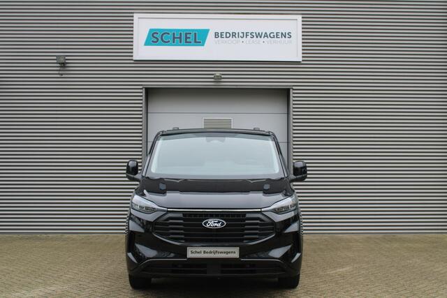 Ford TRANSIT CUSTOM 320 2.0 TDCI L2H1 Limited 170pk - 1+1 Stoelopstelling - 2x Schuifdeur - Adaptive Cruise - Verwarmd stuur - Blind spot - Navigatie - Camera - Draadloos laden - Rijklaar