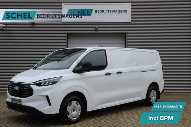 Ford TRANSIT CUSTOM 320 2.0 TDCI L2H1 Trend 136pk - 2x Schuifdeur - LED koplampen - Carplay - Android - Camera - Stoelverwarming - 70l tank - Rijklaar