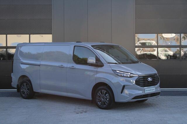 Ford TRANSIT CUSTOM 320 2.0 TDCI L2H1 Limited 170pk - 1+1 Stoelopstelling - 2x Schuifdeur - Adaptive Cruise - Verwarmd stuur - Blind spot - Navigatie - Camera - Draadloos laden - Rijklaar