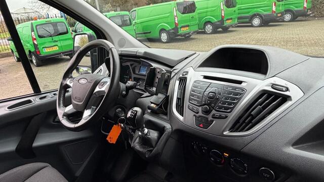 Ford TRANSIT CUSTOM 2.0 TDCI 77KW 105PK EURO 6 RVS IMPERIAAL/ AIRCO/ CRUISE CONTROL/ TREKHAAK/ 100% DEALERONDERHOUDEN