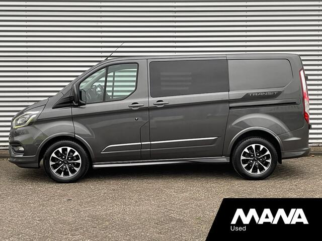 Ford TRANSIT CUSTOM 310 2.0 TDCI L1H1 Sport DC Automaat LM velgen Airco Cruise Trekhaak