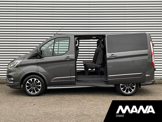 Ford TRANSIT CUSTOM 310 2.0 TDCI L1H1 Sport DC Automaat LM velgen Airco Cruise Trekhaak
