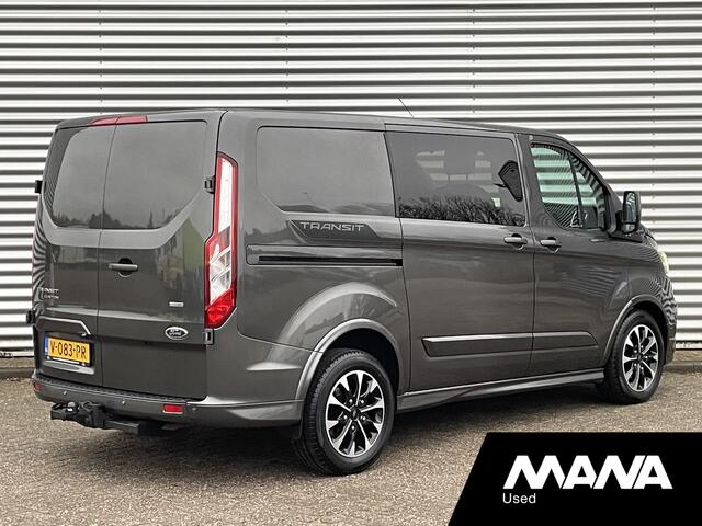 Ford TRANSIT CUSTOM 310 2.0 TDCI L1H1 Sport DC Automaat LM velgen Airco Cruise Trekhaak