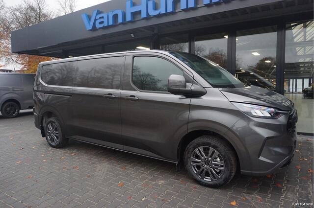 Ford TRANSIT CUSTOM 320L 170PK Aut. Limited BPM VRIJ!! 13" Navi, Adap. Cruise, Camera, 17" LM, LED!! NR. 498