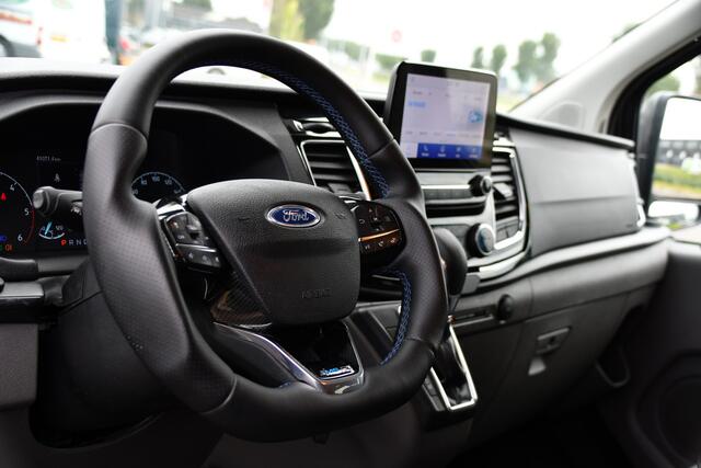 Ford TRANSIT CUSTOM 320 2.0 TDCI DC L2H1 MS-RT Adaptieve Cruise, Camera, 185PK, Carplay, Multimedia, Trekhaak, Automaat, 2 x Schuifdeur, UNIEK!