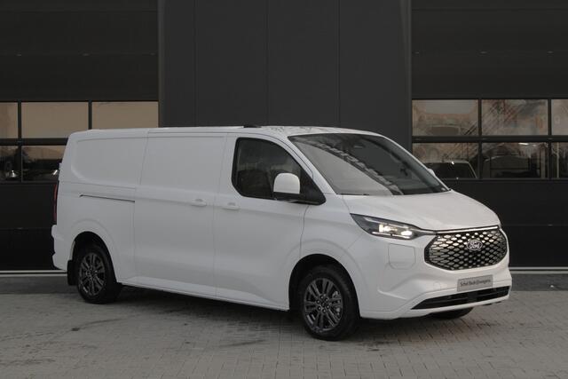 Ford TRANSIT CUSTOM E-Transit 340 L2H1 Limited 65 kWh 218pk - LED - 360 Camera - B&O - ACC - Navi - Stoel/Stuurverwarming - Rijklaar