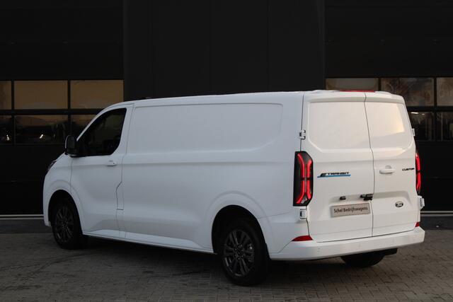 Ford TRANSIT CUSTOM E-Transit 340 L2H1 Limited 65 kWh 218pk - LED - 360 Camera - B&O - ACC - Navi - Stoel/Stuurverwarming - Rijklaar