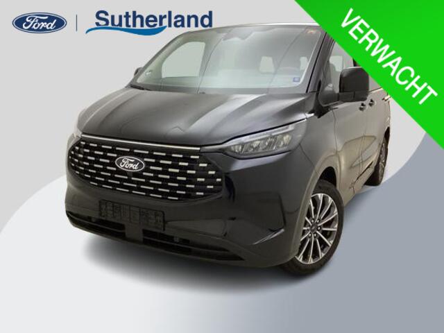 Ford TRANSIT CUSTOM Tourneo 340 2.5 PHEV L1H1 Titanium X 233pk | Ergonomische Lederen Stoelen | Elektrische schuifdeuren links en rechts | Prijs is incl. BTW/BPM | Stuur/Stoelverwarming | Trekhaak Wegklapbaar | B&O Play | Verlengde Fabrieksgarantie tot 05-2029
