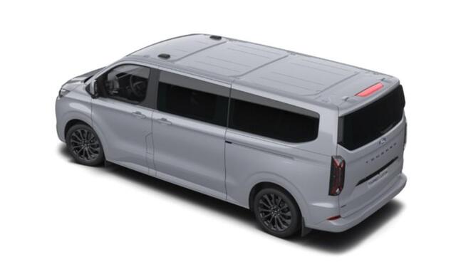 Ford TRANSIT CUSTOM Tourneo 340 2.5 PHEV L2H1 Titanium X | 233pk | Incl. BTW/BPM Rijklaar | Handsfree elektrische dubbele zijschuifdeuren | Inklapbare trekhaak | Tourneo Luxury Pack | Verwarmbaar stuurwiel