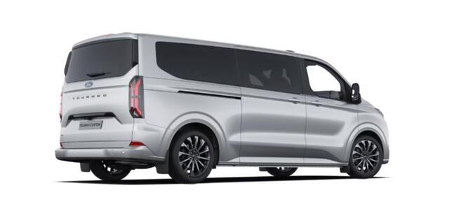 Ford TRANSIT CUSTOM Tourneo 340 2.5 PHEV L2H1 Titanium X | 233pk | Incl. BTW/BPM Rijklaar | Handsfree elektrische dubbele zijschuifdeuren | Inklapbare trekhaak | Tourneo Luxury Pack | Verwarmbaar stuurwiel