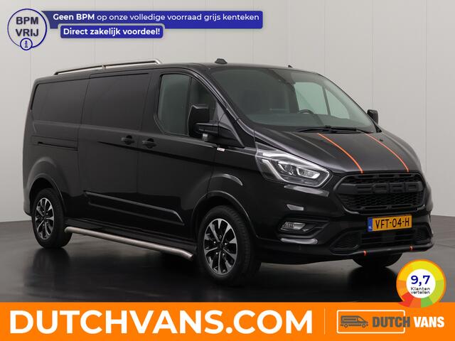 Ford TRANSIT CUSTOM 2.0TDCI 185PK Lang Sport Unlimited | Navigatie | Camera | Leder | Trekhaak | Airco