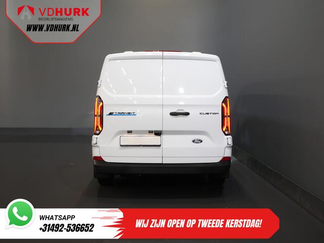 Ford TRANSIT CUSTOM E-Transit 320 Trend 65 kWh 330 km WLTP LED/ Snellader/ 2.3t Trekverm./ Stuurverw./ Stoelverw./ Carplay/ Climate/ Camera/ PDC/ Cruise