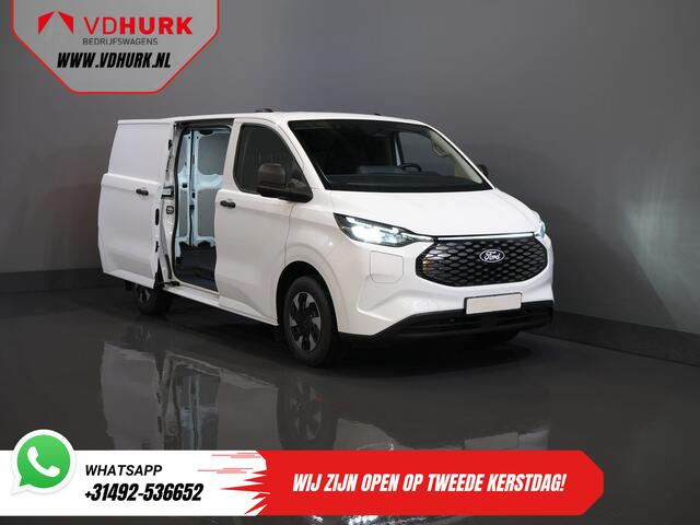 Ford TRANSIT CUSTOM E-Transit 320 Trend 65 kWh 330 km WLTP LED/ Snellader/ 2.3t Trekverm./ Stuurverw./ Stoelverw./ Carplay/ Climate/ Camera/ PDC/ Cruise